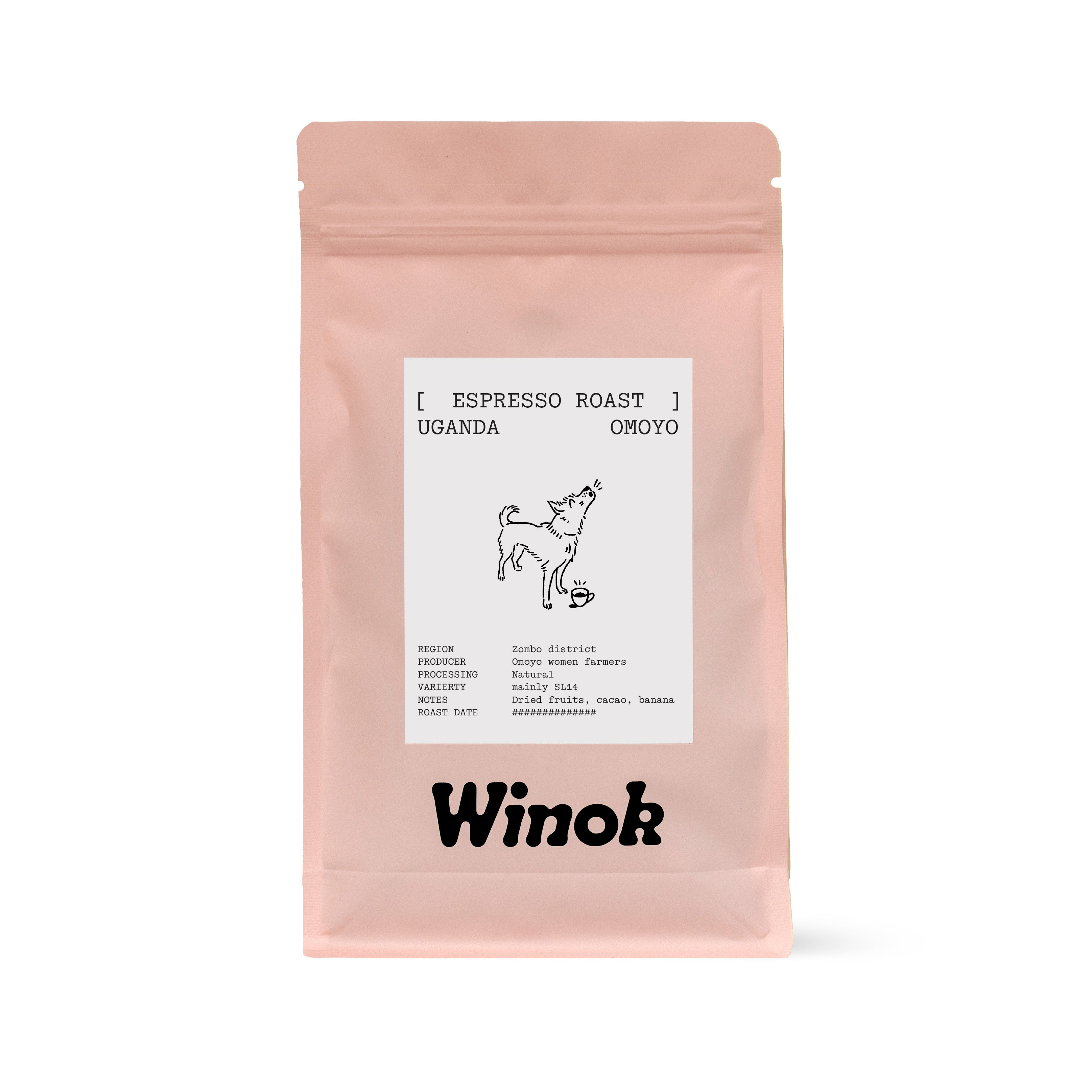 Uganda Omoyo - Espresso (NIEUW)